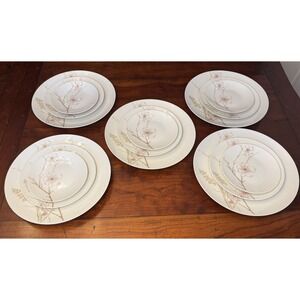 5 Place Settings, 15 Piece MCM Rosenthal Continental Blush Pink Gold Orchid Germ